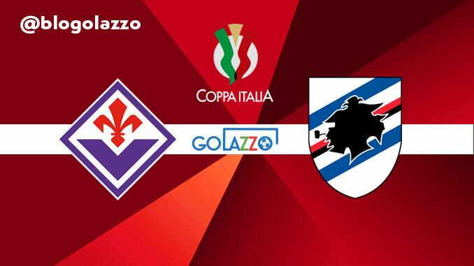 retrospecto fiorentina sampdoria copa itália