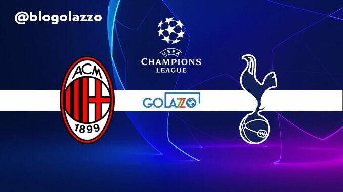 MILAN TOTTENHAM CHAMPIONS LEAGUE