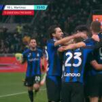 Inter 1×0 Milan: assista ao gol da vitória no Derby Della Madonnina