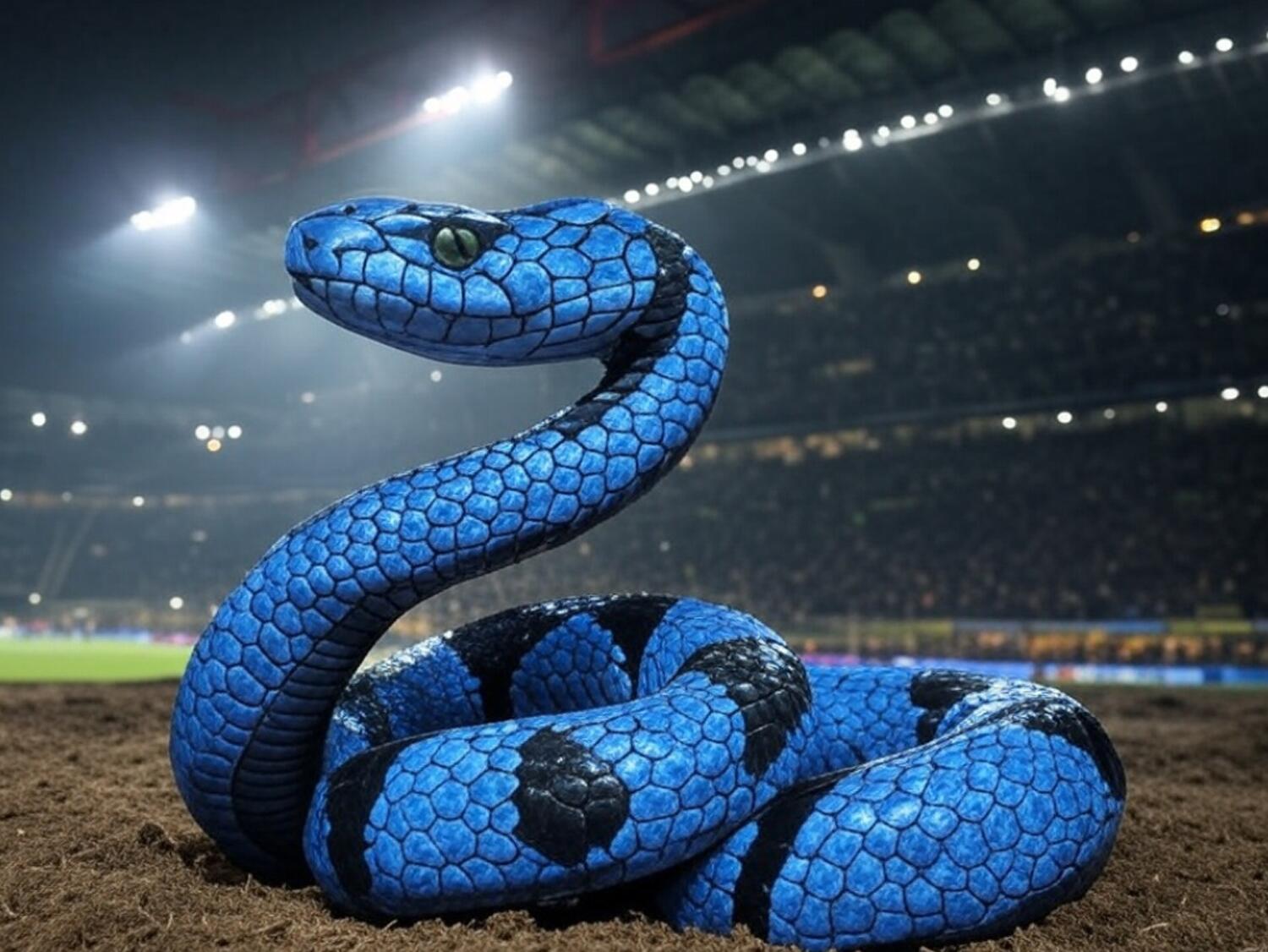 mascotes dos times italianos - Inter Cobra