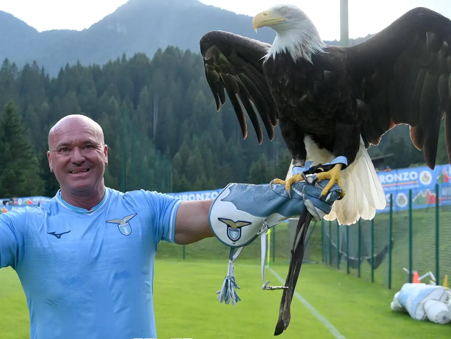 mascotes dos times italianos - Lazio Águia