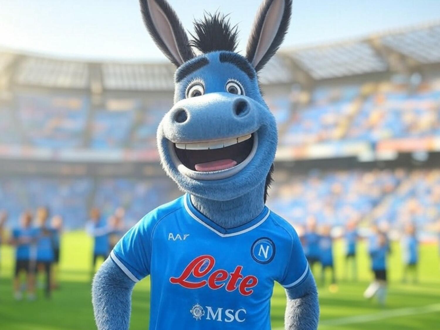 mascotes dos times italianos - Napoli Burro