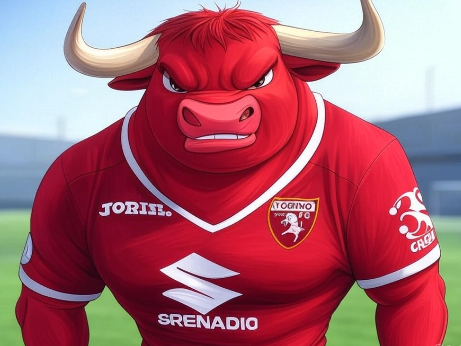 mascotes dos times italianos - Torino Touro