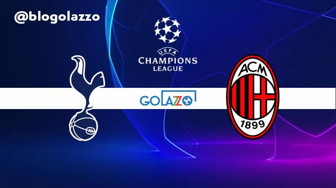 tottenham x milan champions league