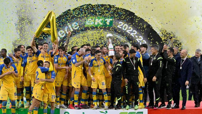 frosinone campeão campeonato italiano serie b