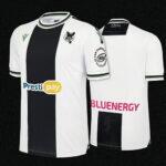 Camisa da Udinese Macron 2023-2024: clube troca escudo por imagem do mascote