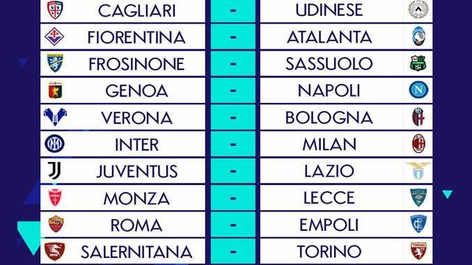 Inter Milan primeiro clássico campeonato italiano 2023-2024