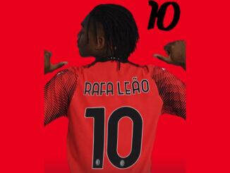 Rafael Leão camisa 10 Milan