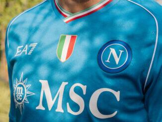 camisa napoli ea7 2023-2024