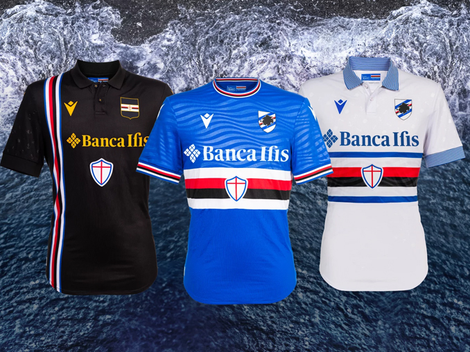 camisa sampdoria macron 2023-2024-