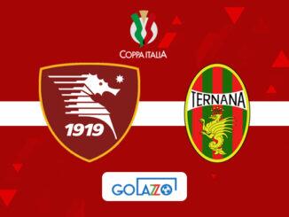 salernitana ternana copa itália