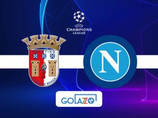 BRAGA NAPOLI AO VIVO CHAMPIONS LEAGUE