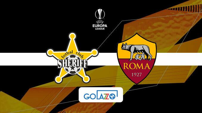 SHERIFF ROMA AO VIVO EUROPA LEAGUE