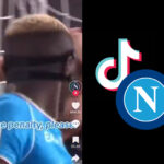 Napoli apaga vídeo do TikTok ironizando pênalti perdido por Osimhen; assista