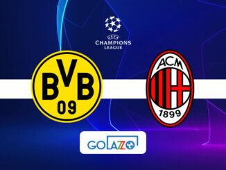 BORUSSIA DORTMUND MILAN CHAMPIONS LEAGUE