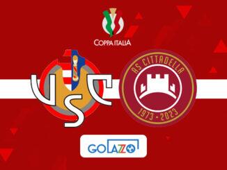 Cremonese Cittadella copa itália