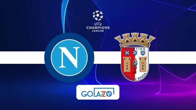 Napoli x Braga: onde assistir ao vivo, horário e prováveis escalações do  jogo pela Champions League - Lance!