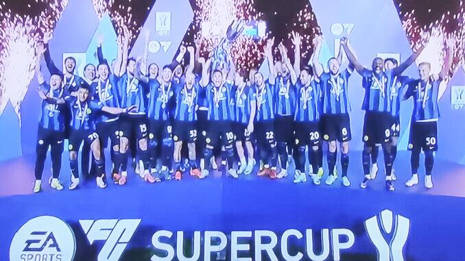 Inter campeã supercopa da itália