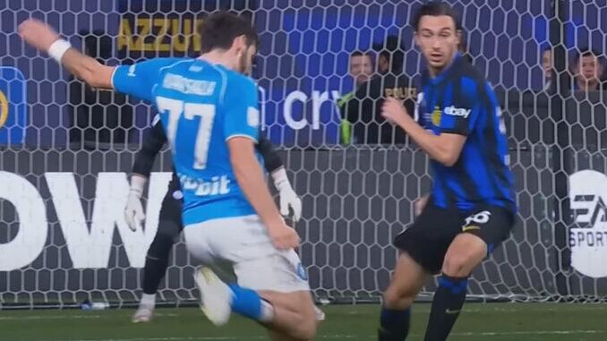 Inter x Napoli rodada campeonato italiano