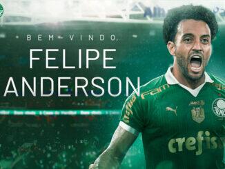 Felipe Anderson no Palmeiras