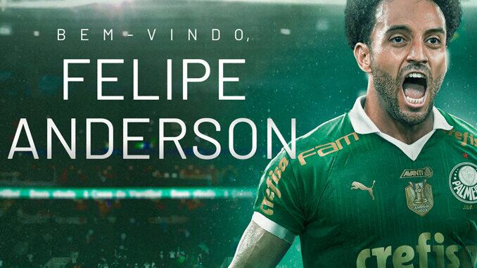 Felipe Anderson no Palmeiras