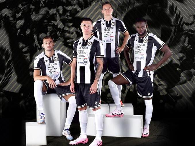 camisa da udinese macron 2024-2025