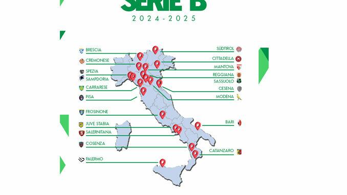 times do campeonato italiano serie b 2024-2025