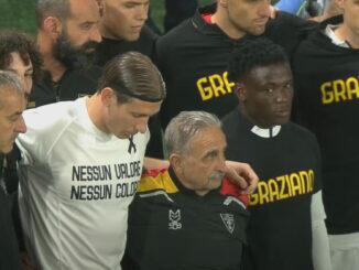 Campeonato italiano não adiou jogo por morte de fisioterapeuta, então o Lecce fez isso