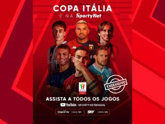 SportyNet Brasil transmissão Copa Itália