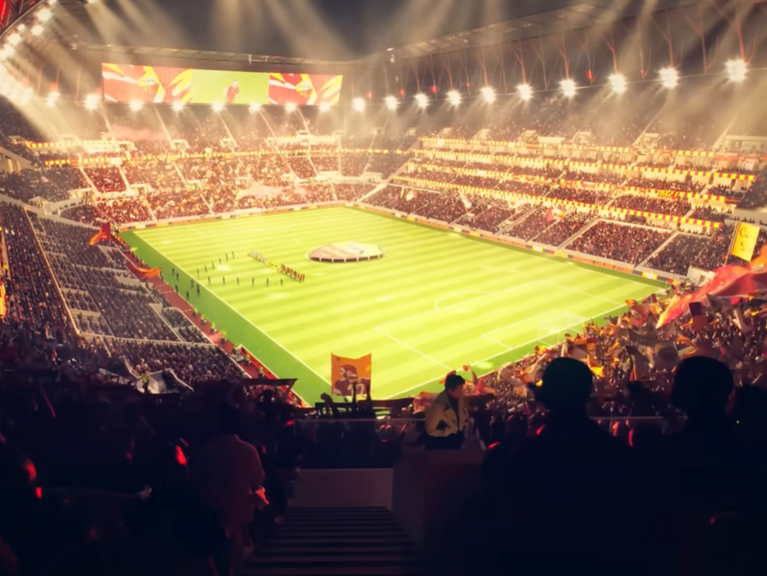 Novo estádio da Roma