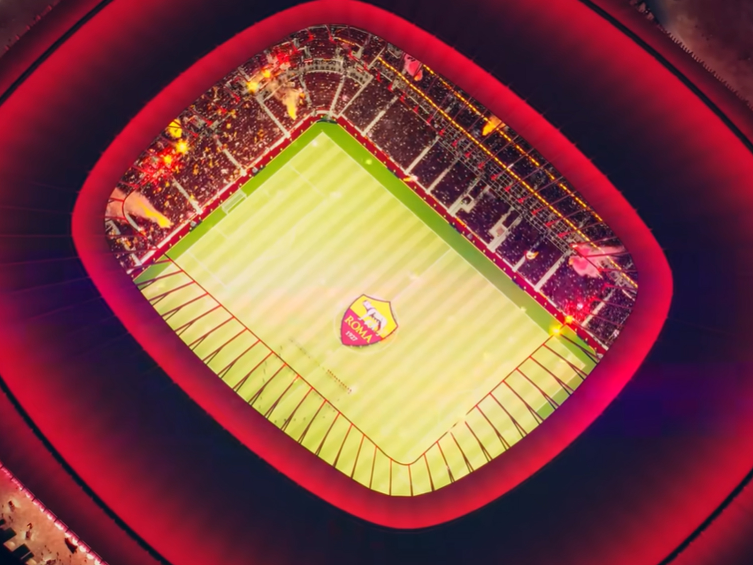 Novo estádio da Roma