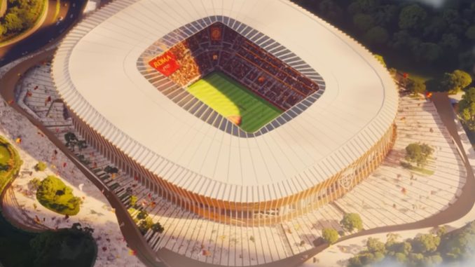 Novo estádio da Roma
