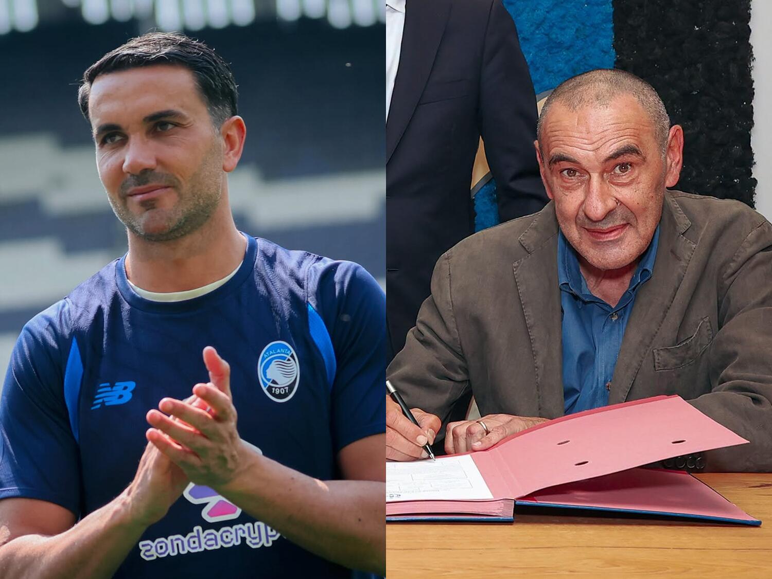 Maurizio Sarri - técnico da Atalanta 2026-2027