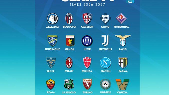 quais são os times campeonato italiano serie a 2026-2027
