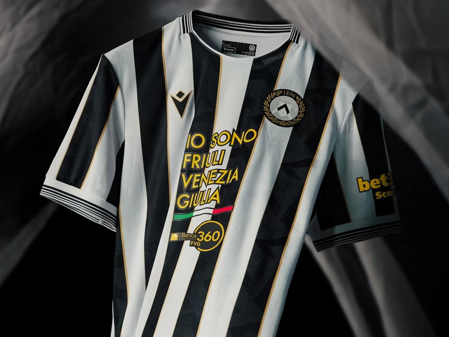 Camisa Udinese Macron 2026-2027