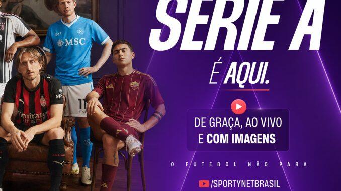 Campeonato italiano no Sportynet Brasil