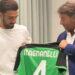 Camisa 4 Sassuolo aposentada Francesco Magnanelli