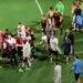 amistoso salernitana briga e 4 expulsos