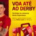 Concurso assistir jogo Roma Lazio passagem hotel ingressos